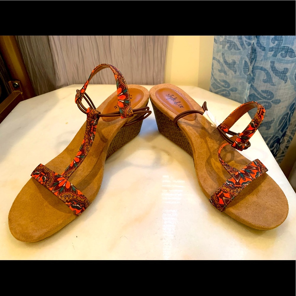 Brand new Style & Co wedges